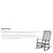 Flash Furniture Winston All-Weather Rocking Chair in Gray Faux Wood JJ-C14703-GY-GG - alternate 10